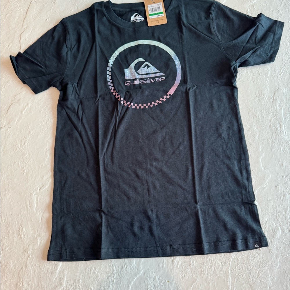 New Quiksilver Black Kids T-Shirt